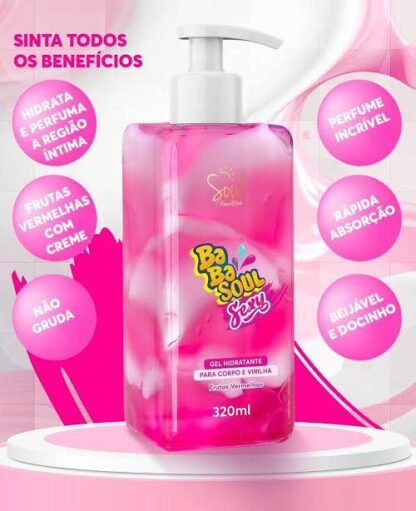 Hidratante Beijável | Babasoul Frutas Vermelhas | 280ml - Image 2