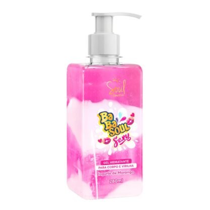 Hidratante Beijável | Babasoul Iogurte de Morango | 280ml