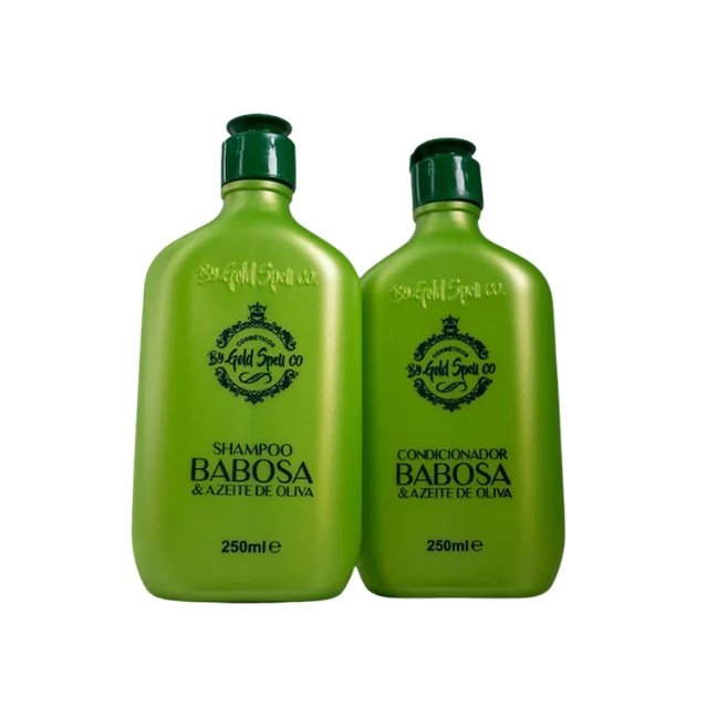 Shampoo e Condicionador Babosa GOLD SPELL