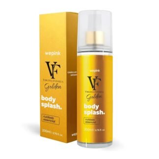 Body Splash VF Golden Desodorante Colônia 200ml - Wepink *PRÉ VENDA* 25-30 dias Chegada