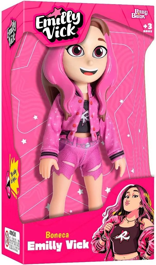 Boneca Emilly Vick *PRÉ VENDA* 20-30 dias Chegada*