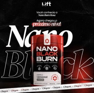 Nano Black Burn 120 Cápsulas *PRÉ VENDA* 15-20 dias chegada