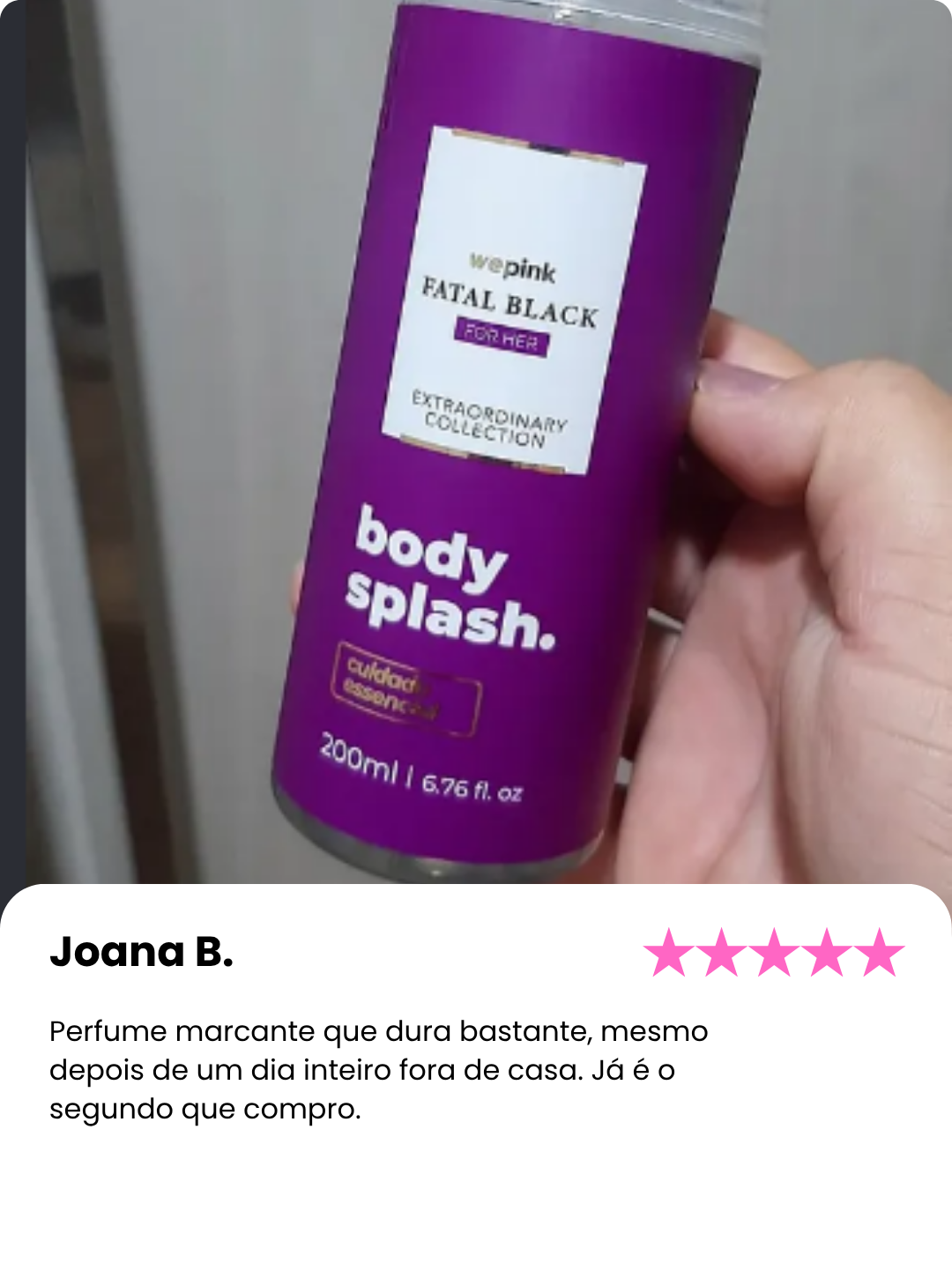 Avaliação de cliente 10