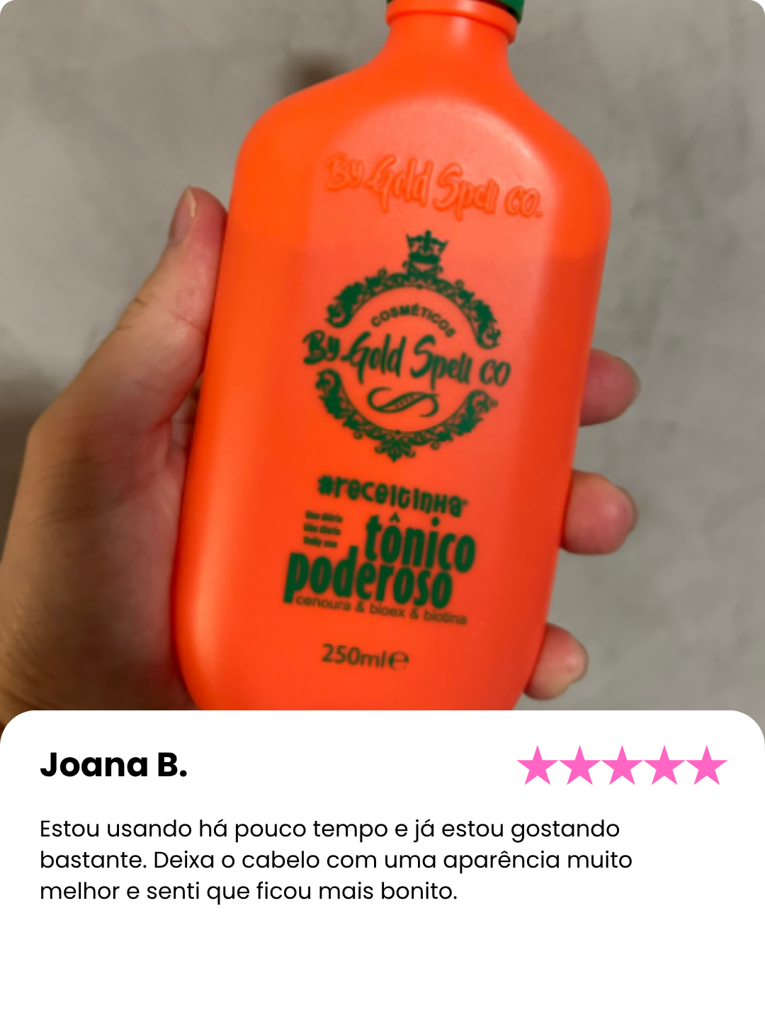 Avaliação de cliente 1