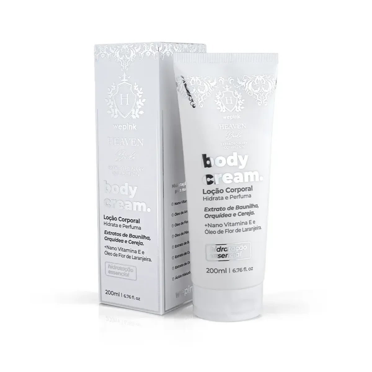 Body Cream Heaven Bride Desodorante Hidratante 200ml - Wepink