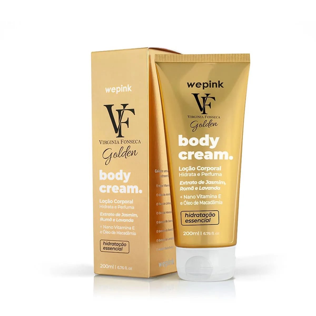 Body Cream VF Golden Desodorante Hidratante 200ml - Wepink