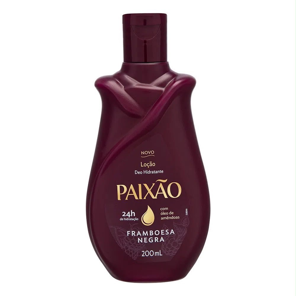 Creme Corporal Paixão Framboesa Negra 200ml – Deo Hidratante